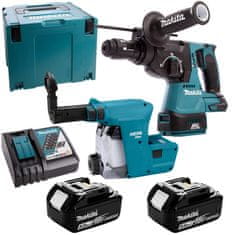 Makita SDS+ 18V 2J DHR243RTJW +DX07