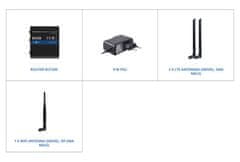 Teltonika RUT200 priemyselný LTE router s ethernetovou zálohou, 2x Eth, LTE Cat4/3G/2G, Wi-Fi