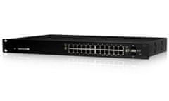 Ubiquiti Edge Switch 24 PoE - 24x GbE, 2x SFP, 24x PoE 24V/PoE+ (PoE budget 220W)