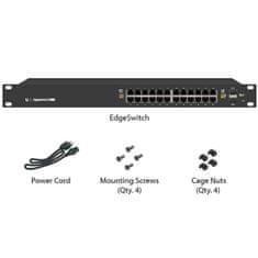 Ubiquiti Edge Switch 24 PoE - 24x GbE, 2x SFP, 24x PoE 24V/PoE+ (PoE budget 220W)