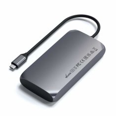 Multimediálny adaptér USB-C M1, tmavo sivý