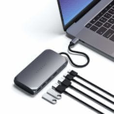 Multimediálny adaptér USB-C M1, tmavo sivý