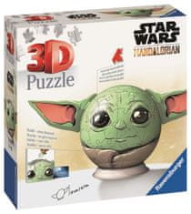 Ravensburger Puzzle-Ball Star Wars: Baby Yoda s ušami 72 dielikov