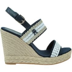 Tommy Hilfiger Sandále 40 EU Golden Webbing Wedge