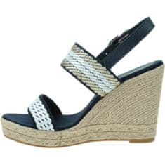 Tommy Hilfiger Sandále 40 EU Golden Webbing Wedge