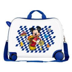 Jada Toys Detský cestovný kufor na kolieskach / odrážadlo MICKEY MOUSE Good Mood, 34L, 4649861