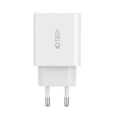 Tech-protect 3-port sieťová nabíjačka USB / 2x USB-C 30W PD QC, čierna