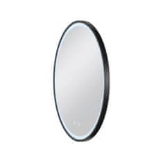 SLV BIG WHITE (SLV) TRUKKO 60 zrkadlo ? 60 cm, chróm, čierny okraj 1007201