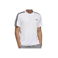 Adidas Tričko biela XXL D2M 3STRIPES Tee