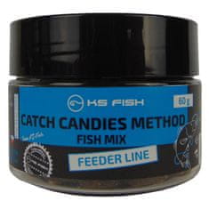 KS Fish Catch candies metóda 60g fish mix