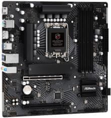 ASRock B760 Phantom Gaming Lightning/D4 / Intel B760 / LGA1700 / 4x DDR4 / 2x M.2 / HDMI / DP / USB-C / mATX