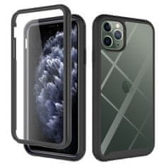 Techsuit Defense360 Pro + ochrana displeja - iPhone 11 Pro Max - čierna