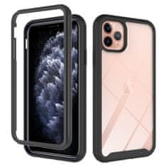 Techsuit Defense360 Pro + ochrana displeja - iPhone 11 Pro - čierna