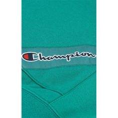 Champion Mikina tyrkysová 173 - 177 cm/S Asymmetric Pocket Hoodie