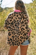 OMG! Dámska košeľová bunda Biator leopard XXL