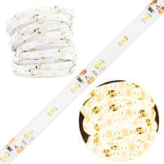 LUMILED LED pásik 5m 12V 24W 300LED SMD2835 teplá biela IP65 8mm