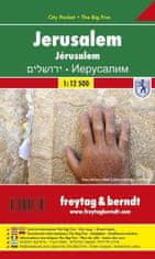 Jerusalem/Jeruzalém 1:12,5T/9T/kapesní plán města