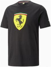 Ferrari tričko PUMA Big Shield 23 černo-žlto-červené 2XL