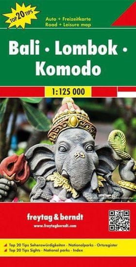 Freytag & Berndt AK 221 Bali, Lombok, Komodo 1:125 000 / automapa