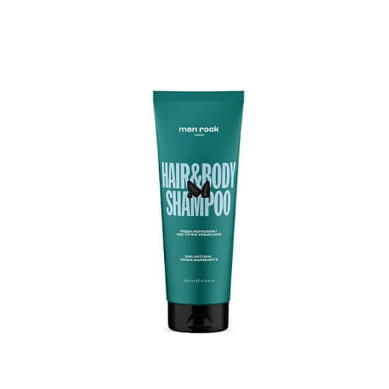 Men Rock London Telový a ( Hair & Body Shampoo) 200 ml