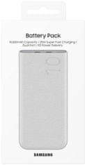 SAMSUNG powerbanka s funkcí superrychlého nabíjení 25W, 10000mAh, béžová