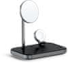 Satechi Aluminium 3-in-1 Magnetic Wireless Charging Stand