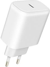 Yenkee GaN síťová nabíječka YAC 3065, USB-C, 65W, biela