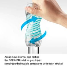 Tenga Tenga Spinner Masturbátor (Tetra 01), inovatívny japonský masturbátor