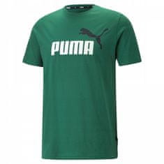 Puma Tričko zelená S Ess 2 Col Logo Tee