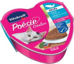 Vitakraft Poésie Création Gelee losos-špen 85g/15