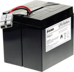 Fiamm FUKAWA olovená batéria FWU7 do UPS APC / náhradná batéria za RBC7 / 24V / 18Ah / životnosť 5 rokov