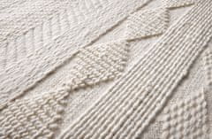 Diamond Carpets Ručne viazaný kusový koberec Winter DESP P88 Mohair White 80x150