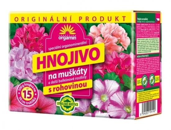 eoshop Hnojivo ORGAMIN na muškáty 500g