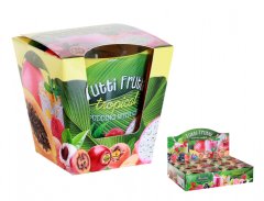 Sviečka v skle TUTTI FRUTTI - TROPICAL 115g