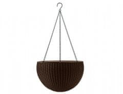 eoshop Obal na črepník SPHERE PLANTER závesný plastový d35x22cm