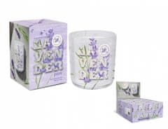 eoshop Sviečka v skle LAVENDER PURE vonná 150g