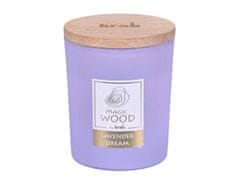 eoshop Sviečka v skle MAGIC WOOD LAVENDER DREAM vonná 300g