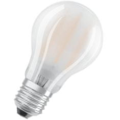 LEDVANCE Stmievateľná LED žiarovka E27 A60 7,5W = 75W 1055lm 4000K Neutrálna biela 300° CRI90 Filament Mliečny Superior