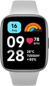 Chytré hodinky Xiaomi Redmi Watch 3 Active LCD displej výkonné chytré sportové hodinky, dlhá výdrž, multisport meranie vzdialenosti krokomer SpO2 saturácia krvy kyslíkom 24h meranie tepovej frekvencie, srdcové zóny monitoring spánku viacsystémová GPS Bluetooth 5.3 notifikácie z telefónu upozornenie na hovory vymeniteľný ciferník 5ATM veľký displej 100 + športových režimov športové režimy 200+ ciferníkov vzhľady ciferníka na výber vymeniteľný remienok Alwayson LCD displej 5ATM veľkokapacitné batérie dlhá výdrž bluetooth volanie prijímanie hovorov