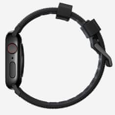 Nomad Rugged Band - Odolný remienok pre Apple Watch 45 / 49 mm, čierny