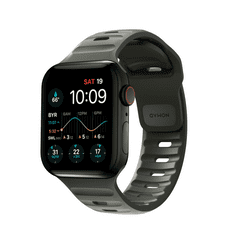 Nomad Sport Band - Športový vodotesný remienok pre Apple Watch 45 / 49 mm, zelený