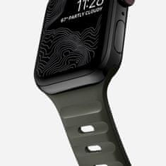 Nomad Sport Band - Športový vodotesný remienok pre Apple Watch 45 / 49 mm, zelený