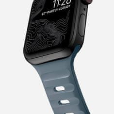 Nomad Sport Band - Športový vodotesný remienok pre Apple Watch 45 / 49 mm, modrý