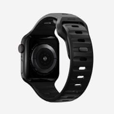 Nomad Sport Band - Športový vodotesný remienok pre Apple Watch 45 / 49 mm, čierny