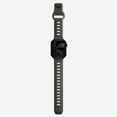 Nomad Sport Band - Športový vodotesný remienok pre Apple Watch 45 / 49 mm, zelený