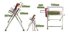 MAGG Magg 120009 - Koza s držákem na řetězovou pilu - podstavec stojan pro řezání dřeva
