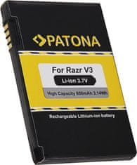 PATONA baterie pro mobilní telefon Motorola Razr V3 850mAh 3,7V Li-lon