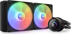 NZXT vodní chladič Kraken 280 RGB / 2x140mm fan / 4-pin PWM / LCD disp. / 6 let