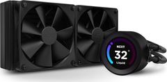 NZXT vodní chladič Kraken 240 ELITE / 2x120mm fan / 4-pin PWM / LCD disp. / 6 let