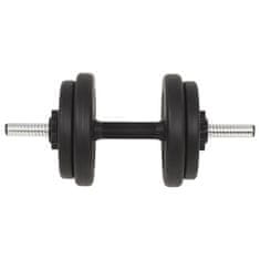 Vidaxl Súprava činiek barbell a dumbbell 30 kg